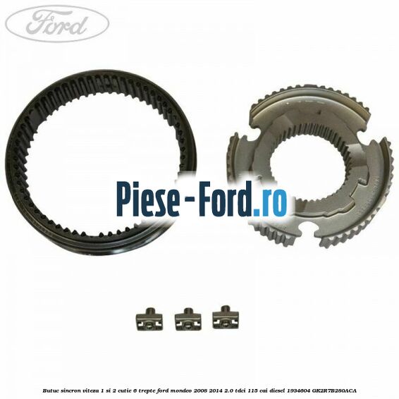 Butuc sincron viteza 1 si 2 cutie 6 trepte Ford Mondeo 2008-2014 2.0 TDCi 115 cai diesel #024E0EBF94