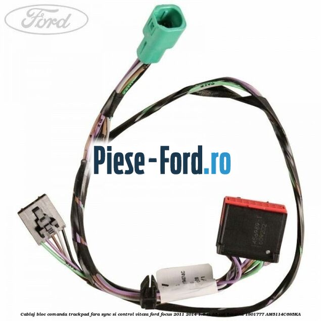 Cablaj bloc comanda trackpad, cu Sync, cu pilot automat adaptiv Ford Focus 2011-2014 1.6 Ti 85 cai benzina