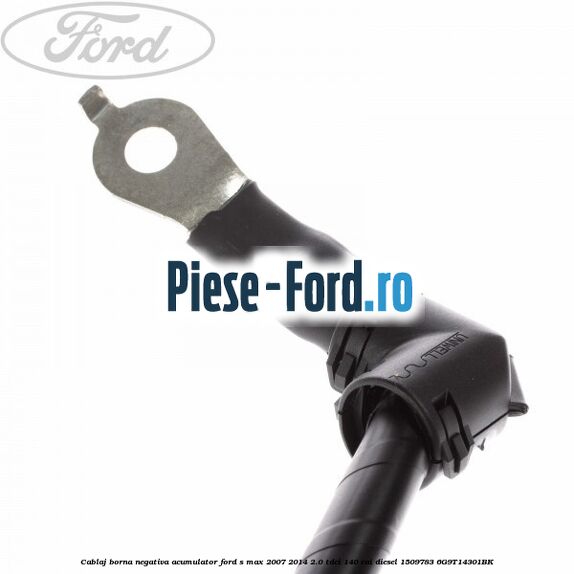 Cablaj borna negativa acumulator Ford S-Max 2007-2014 2.0 TDCi 140 cai diesel #7DB24D2F77