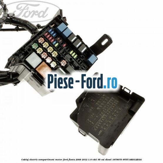 Borna acumulator negativ, model start stop Ford Fiesta 2008-2012 1.6 TDCi 95 cai diesel
