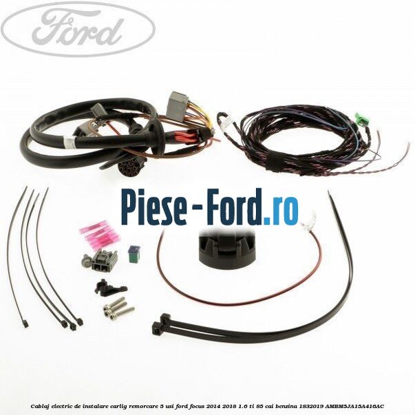 Cablaj electric de instalare carlig remorcare 5 usi Ford Focus 2014-2018 1.6 Ti 85 cai benzina