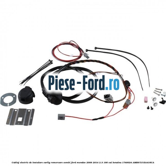 Cablaj electric de instalare carlig remorcare combi Ford Mondeo 2008-2014 2.3 160 cai benzina