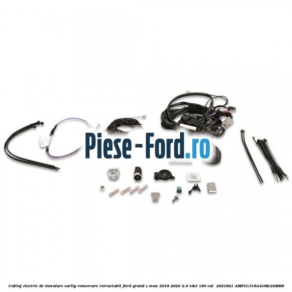 Cablaj electric de instalare carlig remorcare retractabil Ford Grand C-Max 2016-2020 2.0 TDCi 150 cai  #F246EBEF27