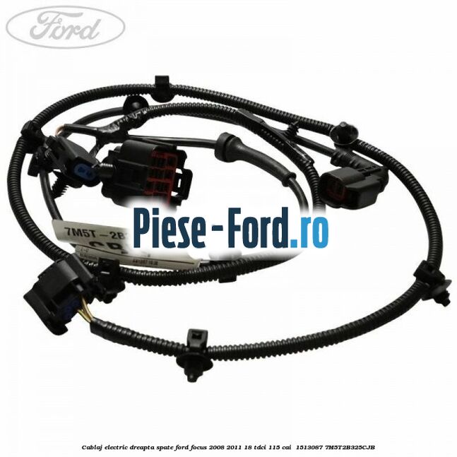Cablaj electric dreapta spate Ford Focus 2008-2011 1.8 TDCi 115 cai #87CBE03043