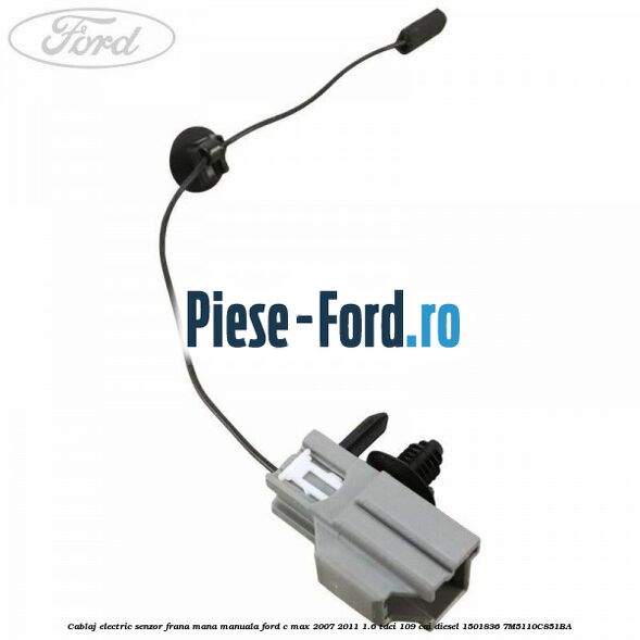 Cablaj electric fata senzor ABS / ESP Ford C-Max 2007-2011 1.6 TDCi 109 cai diesel
