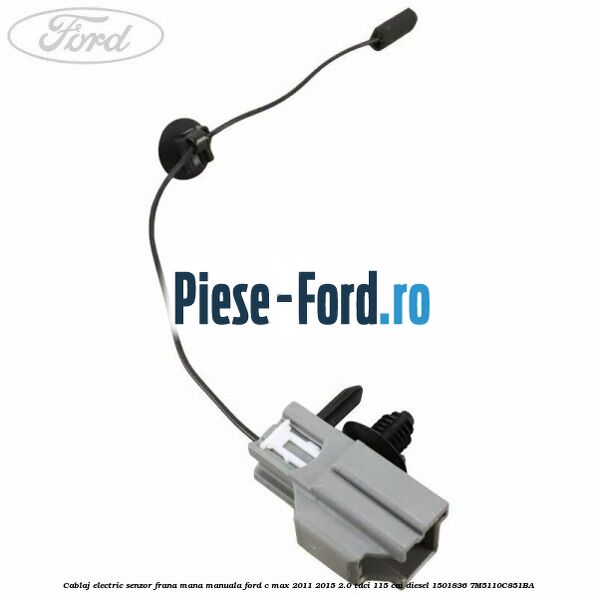 Cablaj bloc comanda trackpad, fara Sync si control viteza Ford C-Max 2011-2015 2.0 TDCi 115 cai diesel