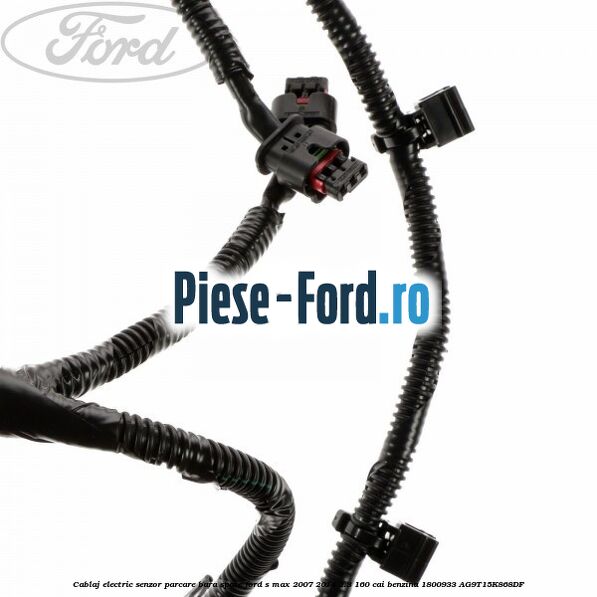 Cablaj electric senzor parcare bara spate Ford S-Max 2007-2014 2.3 160 cai benzina