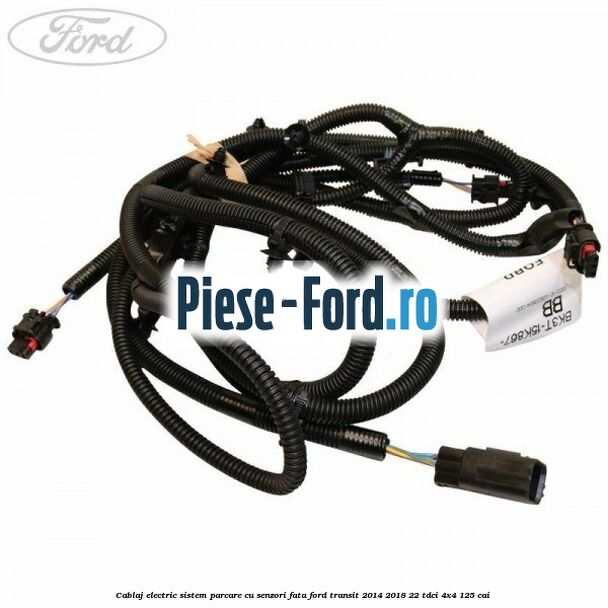 Cablaj electric sistem parcare cu senzori fata Ford Transit 2014-2018 2.2 TDCi 4x4 125 cai 