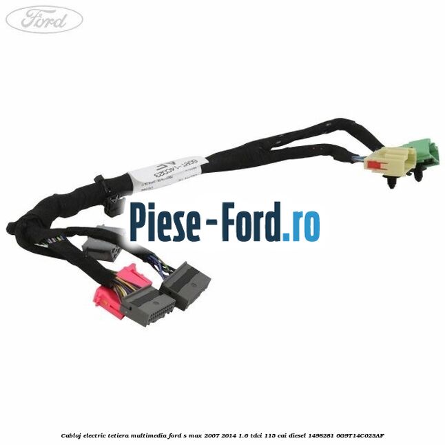 Adaptor port auxiliar multimedia Ford S-Max 2007-2014 1.6 TDCi 115 cai diesel