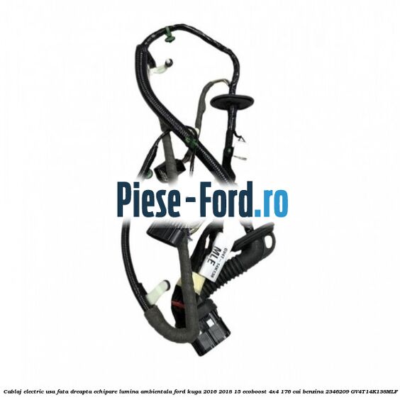 Cablaj electric usa fata dreapta echipare lumina ambientala Ford Kuga 2016-2018 1.5 EcoBoost 4x4 176 cai #DC75DE2425