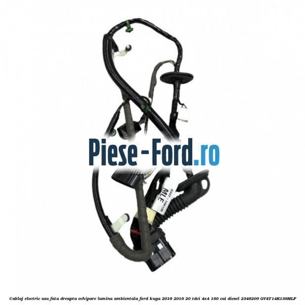 Cablaj electric usa fata dreapta echipare lumina ambientala Ford Kuga 2016-2018 2.0 TDCi 4x4 180 cai #CF5986C16D Cablaj electric usa fata dreapta echipare lumina ambientala Ford Kuga 2016-2018 2.0 TDCi 4x4 180 cai #CF5986C16D