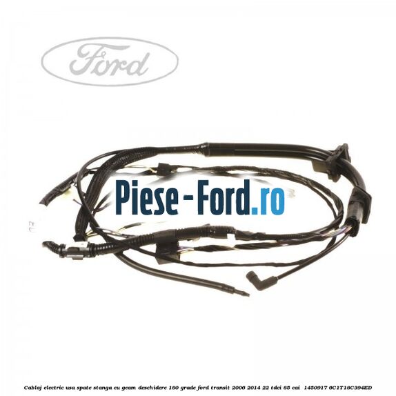 Cablaj electric usa spate stanga cu geam deschidere 180 grade Ford Transit 2006-2014 2.2 TDCi 85 cai #ED08A642A8