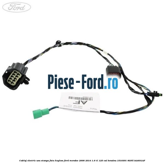 Cablaj electric usa fata stanga fara keyless Ford Mondeo 2008-2014 1.6 Ti 125 cai benzina