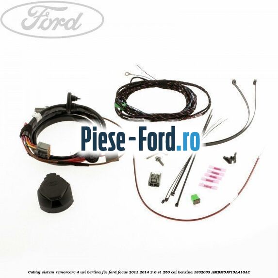 Cablaj electric de instalare carlig remorcare combi pana in an 01/2016 Ford Focus 2011-2014 2.0 ST 250 cai benzina