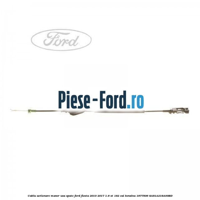 Cablu actionare capota Ford Fiesta 2013-2017 1.6 ST 182 cai benzina