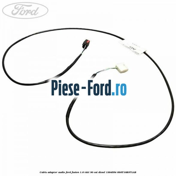 Cablu adaptor audio Ford Fusion 1.6 TDCi 90 cai diesel
