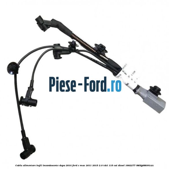 Cablu alimentare bujii incandescente dupa 2010 Ford C-Max 2011-2015 2.0 TDCi 115 cai diesel