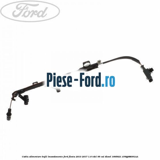 Bujie incandescenta Ford Fiesta 2013-2017 1.6 TDCi 95 cai diesel