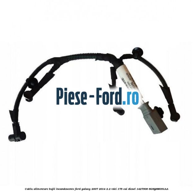 Cablu alimentare bujii incandescente Ford Galaxy 2007-2014 2.2 TDCi 175 cai diesel