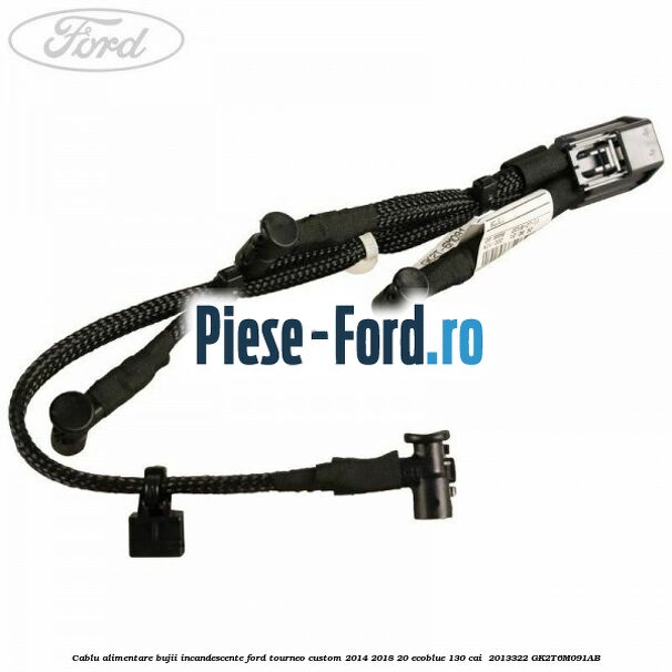 Cablu alimentare bujii incandescente Ford Tourneo Custom 2014-2018 2.0 EcoBlue 130 cai #A03206BC98