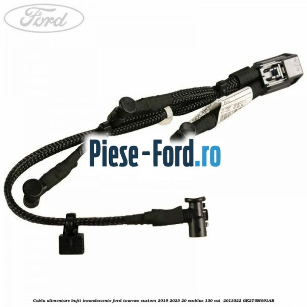 Cablu alimentare bujii incandescente Ford Tourneo Custom 2019-2023 2.0 EcoBlue 130 cai #2362E777DA