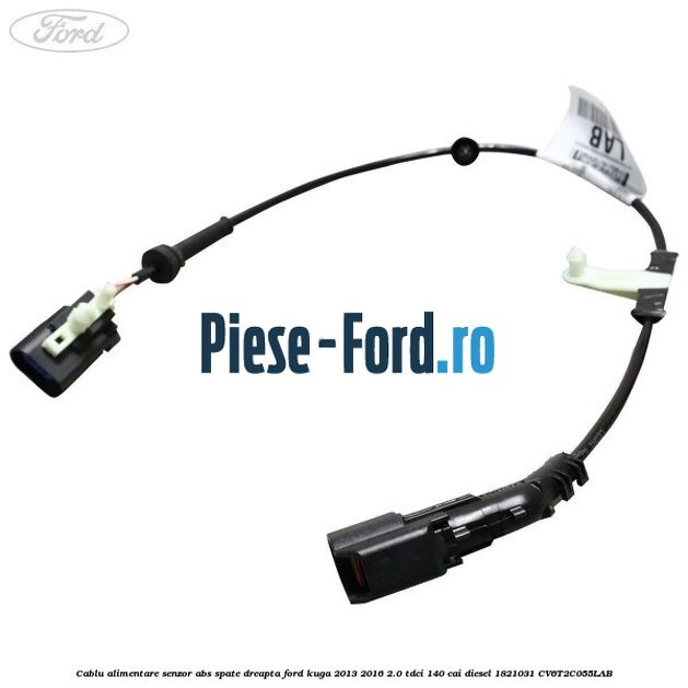 Cablu alimentare senzor abs spate dreapta Ford Kuga 2013-2016 2.0 TDCi 140 cai diesel