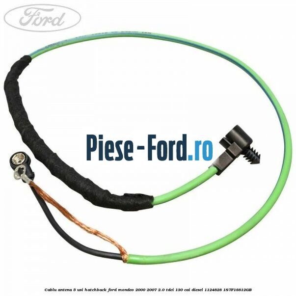 Cablu antena 5 usi hatchback Ford Mondeo 2000-2007 2.0 TDCi 130 cai #081E0AD3DE