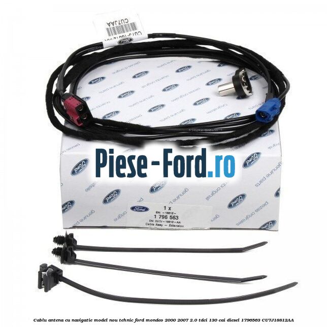 Cablu antena cu navigatie model nou tehnic Ford Mondeo 2000-2007 2.0 TDCi 130 cai #CAD3A1CF11