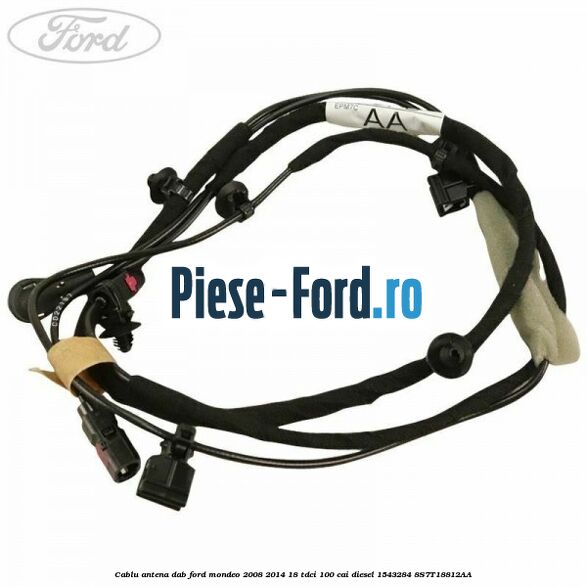 Cablu antena DAB Ford Mondeo 2008-2014 1.8 TDCi 100 cai #EE18C374E5