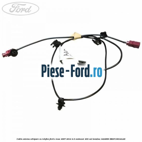 Cablu antena echipare cu telefon Ford S-Max 2007-2014 2.0 EcoBoost 203 cai benzina
