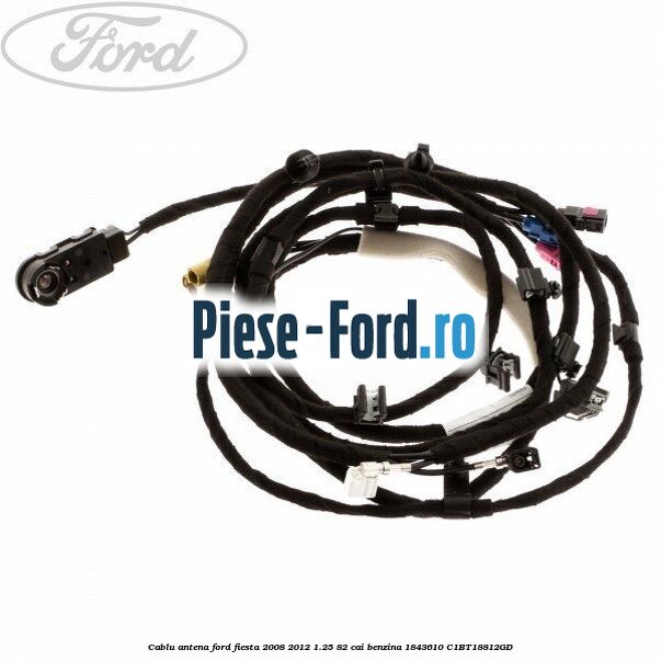 Cablaj sistem audio, fara conexiune bluetooth Ford Fiesta 2008-2012 1.25 82 cai benzina