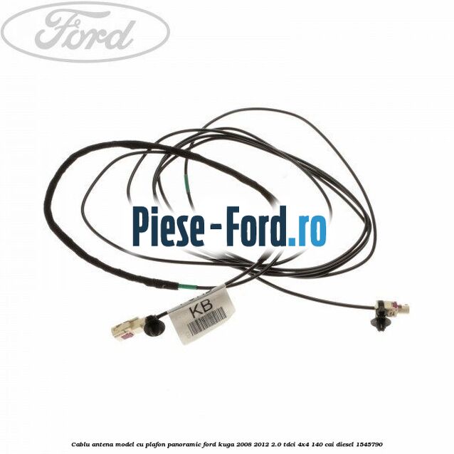 Cablu antena model cu plafon panoramic Ford Kuga 2008-2012 2.0 TDCI 4x4 140 cai diesel