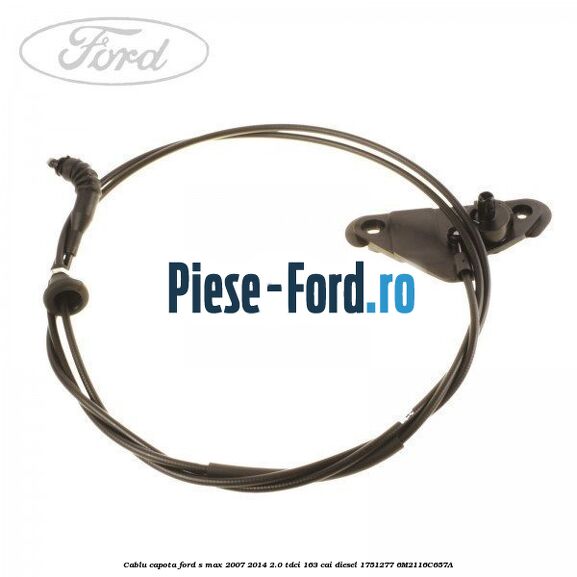 Cablu actionare incuietoare usa spate Ford S-Max 2007-2014 2.0 TDCi 163 cai diesel