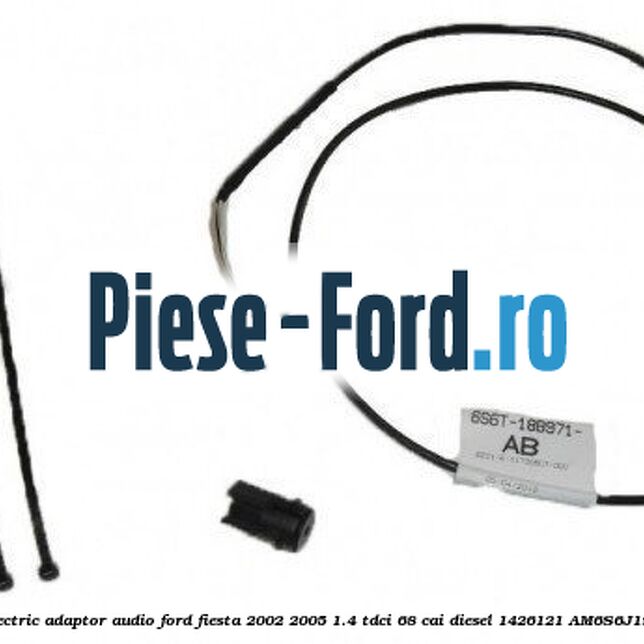 Cablu electric adaptor audio Ford Fiesta 2002-2005 1.4 TDCi 68 cai diesel #C7875390E5