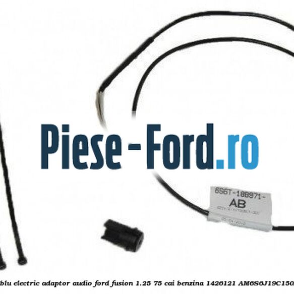 Cablu electric adaptor audio Ford Fusion 1.25 75 cai benzina #A52F9629EC