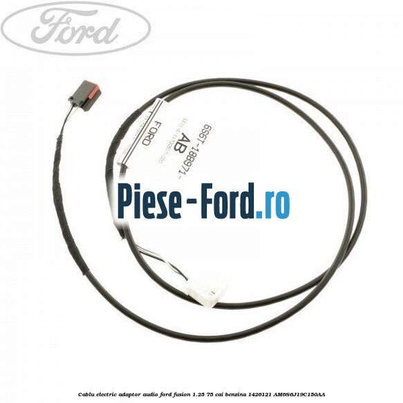 Cablu electric adaptor audio Ford Fusion 1.25 75 cai benzina #A52F9629EC