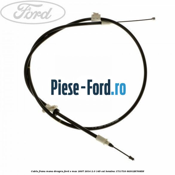 Buton frana mana electrica negru Ford S-Max 2007-2014 2.0 145 cai benzina