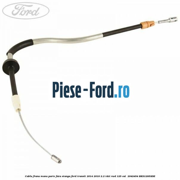 Cablu frana mana parte fata stanga Ford Transit 2014-2018 2.2 TDCi RWD 125 cai #DB1885D8A7 Cablu frana mana parte fata stanga Ford Transit 2014-2018 2.2 TDCi RWD 125 cai #DB1885D8A7