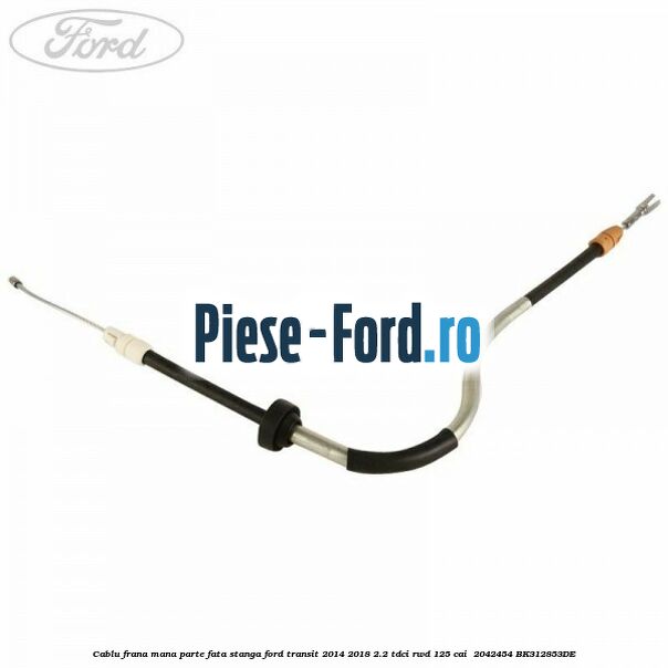 Cablu frana mana parte fata stanga Ford Transit 2014-2018 2.2 TDCi RWD 125 cai #DB1885D8A7 Cablu frana mana parte fata stanga Ford Transit 2014-2018 2.2 TDCi RWD 125 cai #DB1885D8A7