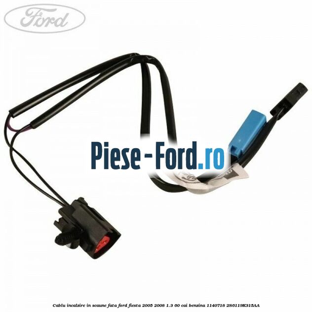 Cablu alimentare airbag pasager Ford Fiesta 2005-2008 1.3 60 cai benzina