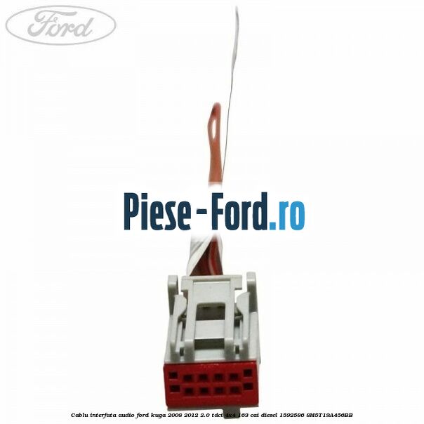 Cablu interfata audio Ford Kuga 2008-2012 2.0 TDCI 4x4 163 cai diesel #65CB69D7D8