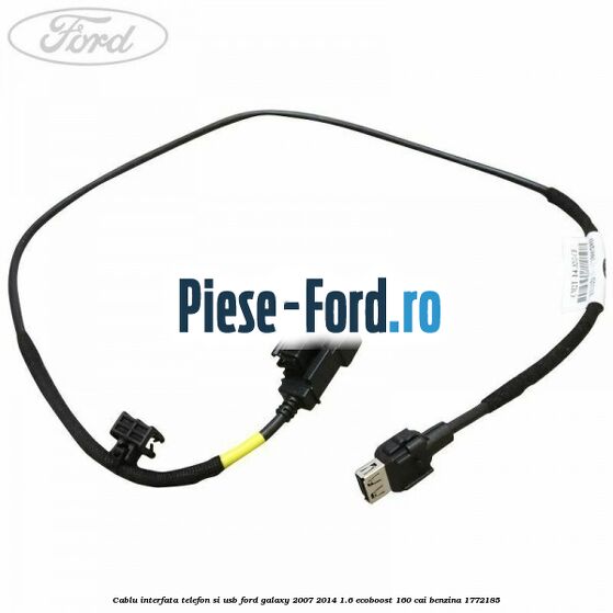 Cablu interfata telefon si USB Ford Galaxy 2007-2014 1.6 EcoBoost 160 cai benzina #1F495BB8A3