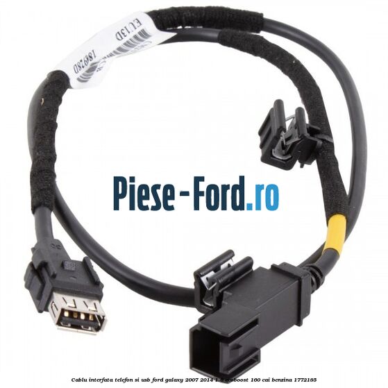 Cablu interfata telefon si USB Ford Galaxy 2007-2014 1.6 EcoBoost 160 cai benzina #1F495BB8A3
