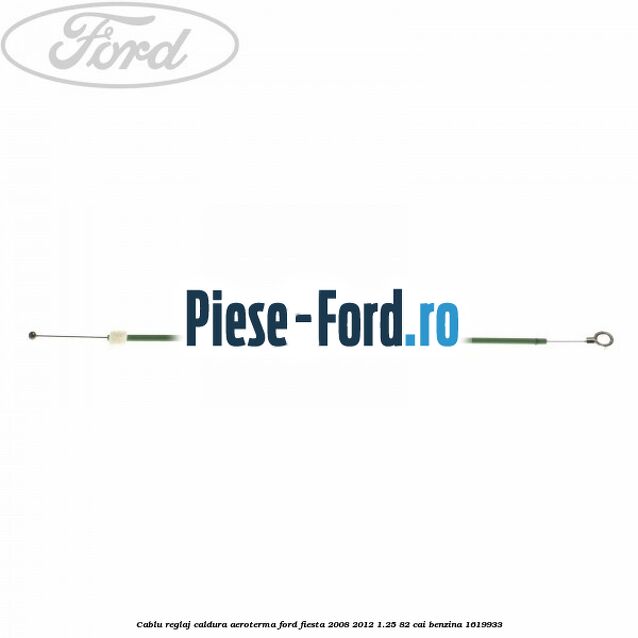 Cablu reglaj caldura aeroterma Ford Fiesta 2008-2012 1.25 82 cai