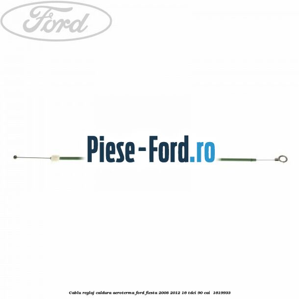 Cablu reglaj caldura aeroterma Ford Fiesta 2008-2012 1.6 TDCi 90 cai #00B50B23E1