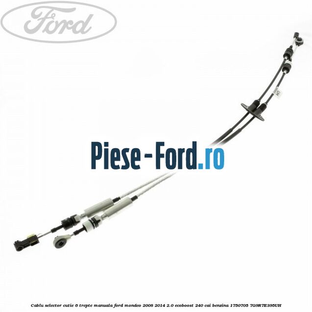 Bucsa selector 10.5 mm 6 trepte Ford Mondeo 2008-2014 2.0 EcoBoost 240 cai benzina