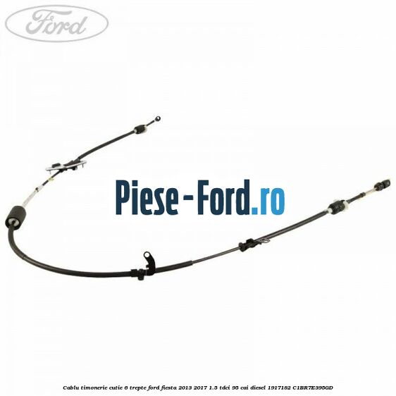 Cablu timonerie cutie 6 trepte Ford Fiesta 2013-2017 1.5 TDCi 95 cai diesel