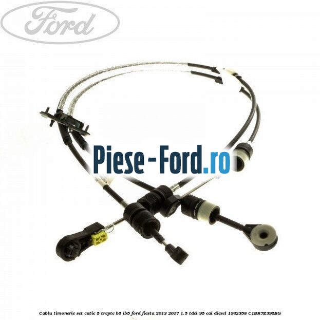 Cablu timonerie set cutie 5 trepte B5/IB5 Ford Fiesta 2013-2017 1.5 TDCi 95 cai diesel