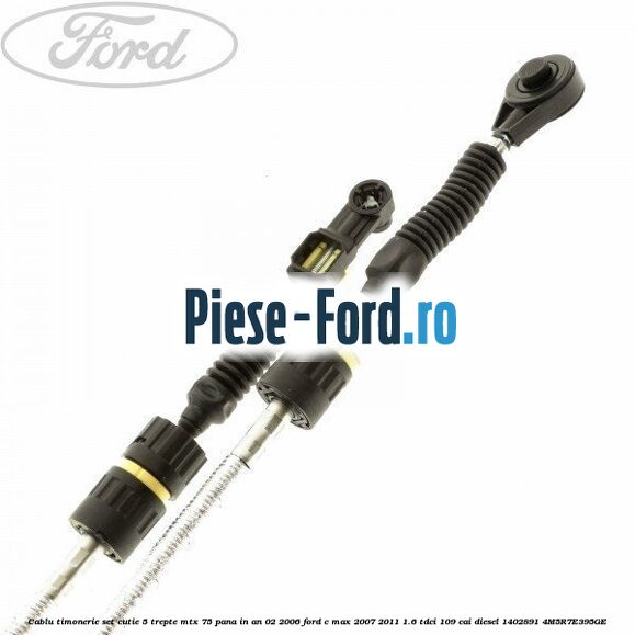Bucsa selector 10.5 mm 6 trepte Ford C-Max 2007-2011 1.6 TDCi 109 cai diesel