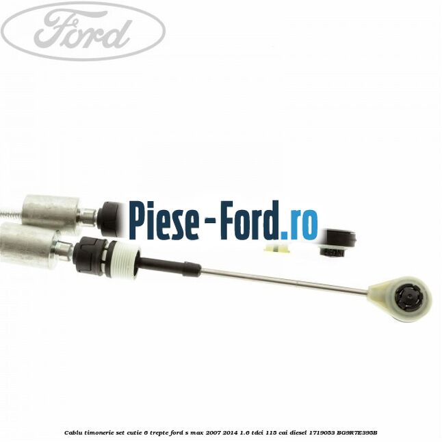 Bucsa selector 10.5 mm 6 trepte Ford S-Max 2007-2014 1.6 TDCi 115 cai diesel